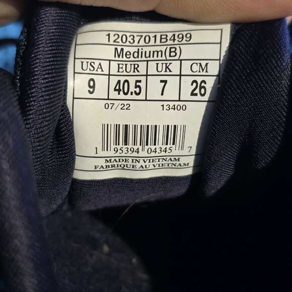 Brooks Glycerin GTS 20 Shoes Womens Size 9 Navy Blue Purple Running 1203701B499 - Picture 11 of 11